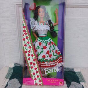 Dolls of the World Collection. Mexican Barbie 1995
